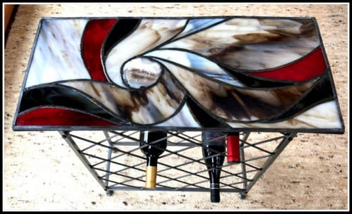 Click to view detail for SK-005 Storm Wine Rack 30.5x24.5x11 $425
