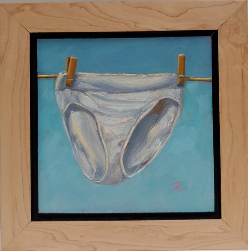 Click to view detail for Tighty Whities Hers 6x6 $260
