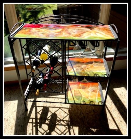 Click to view detail for SK-001 Rocky Mountain - Wine Rack 39 x 36 x 16 $1800
