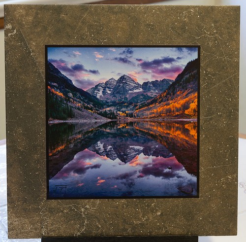 Click to view detail for Maroon Bells Colorado 12x12 $98