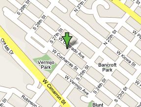 Click the map to get directions to the Hunter~Wolff Gallery